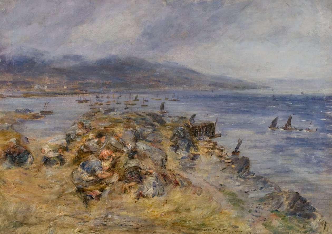 Vento e chuva, Carradale de William McTaggart