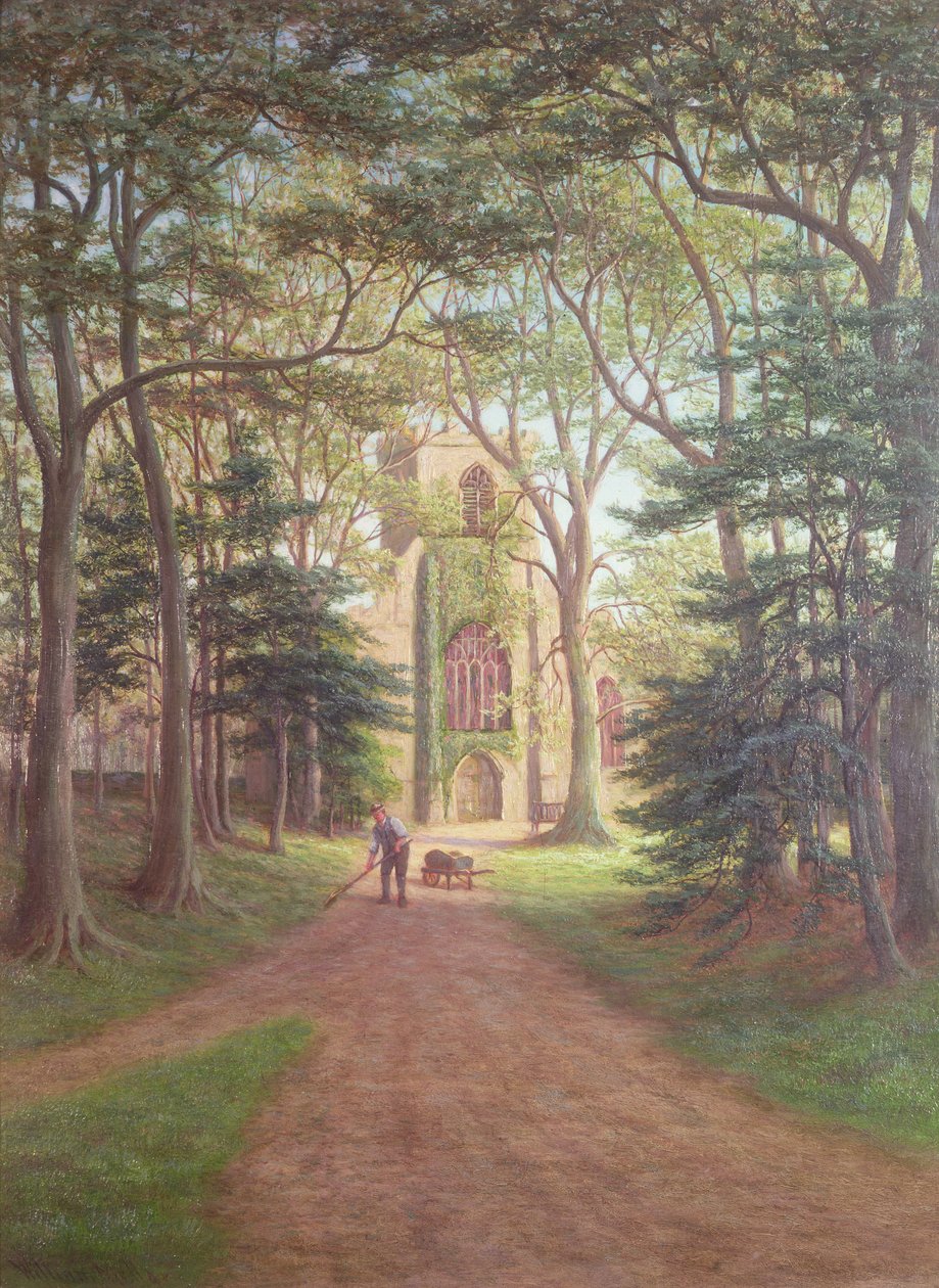 Igreja de Harewood, Yorkshire de William Mellor