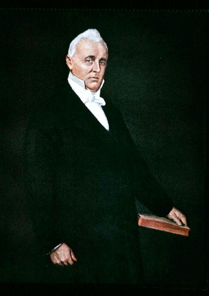 James Buchanan (cor litho) de William Merritt (after) Chase