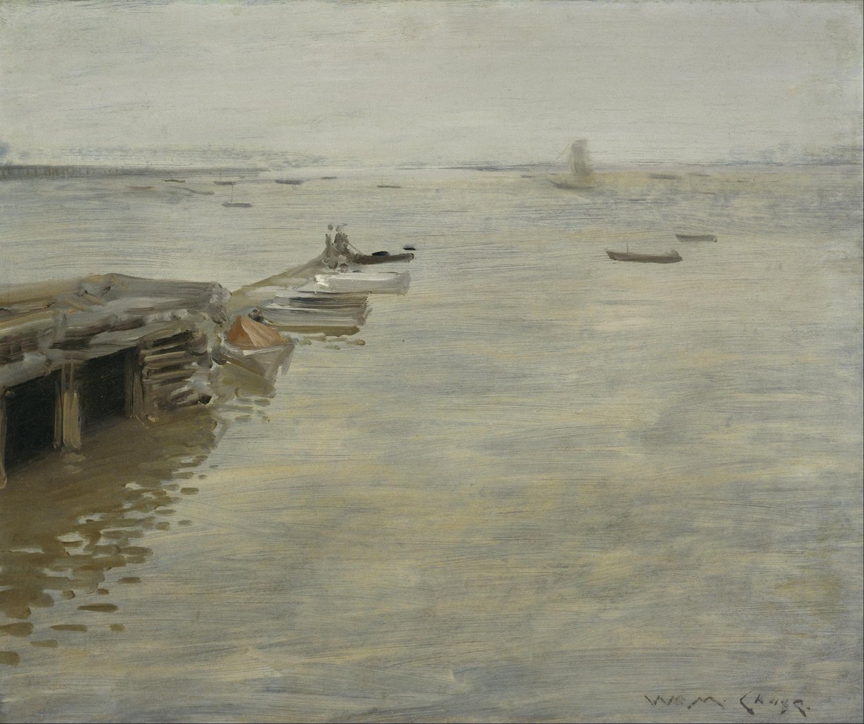 Um dia cinzento de William Merritt Chase