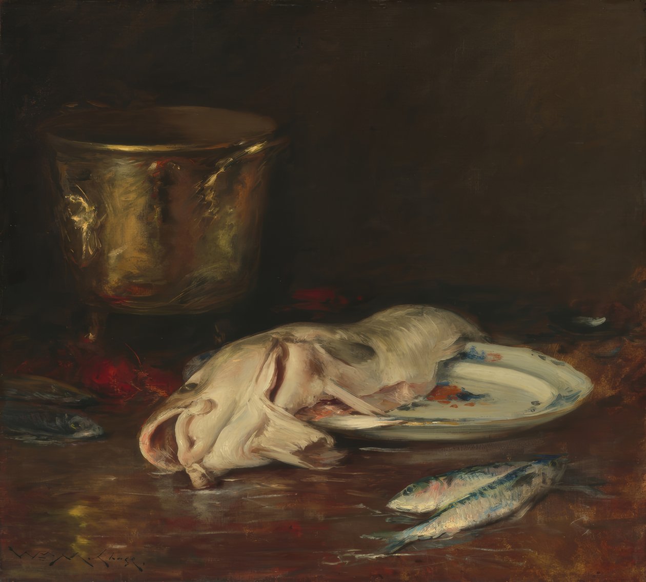 Um Bacalhau Inglês de William Merritt Chase