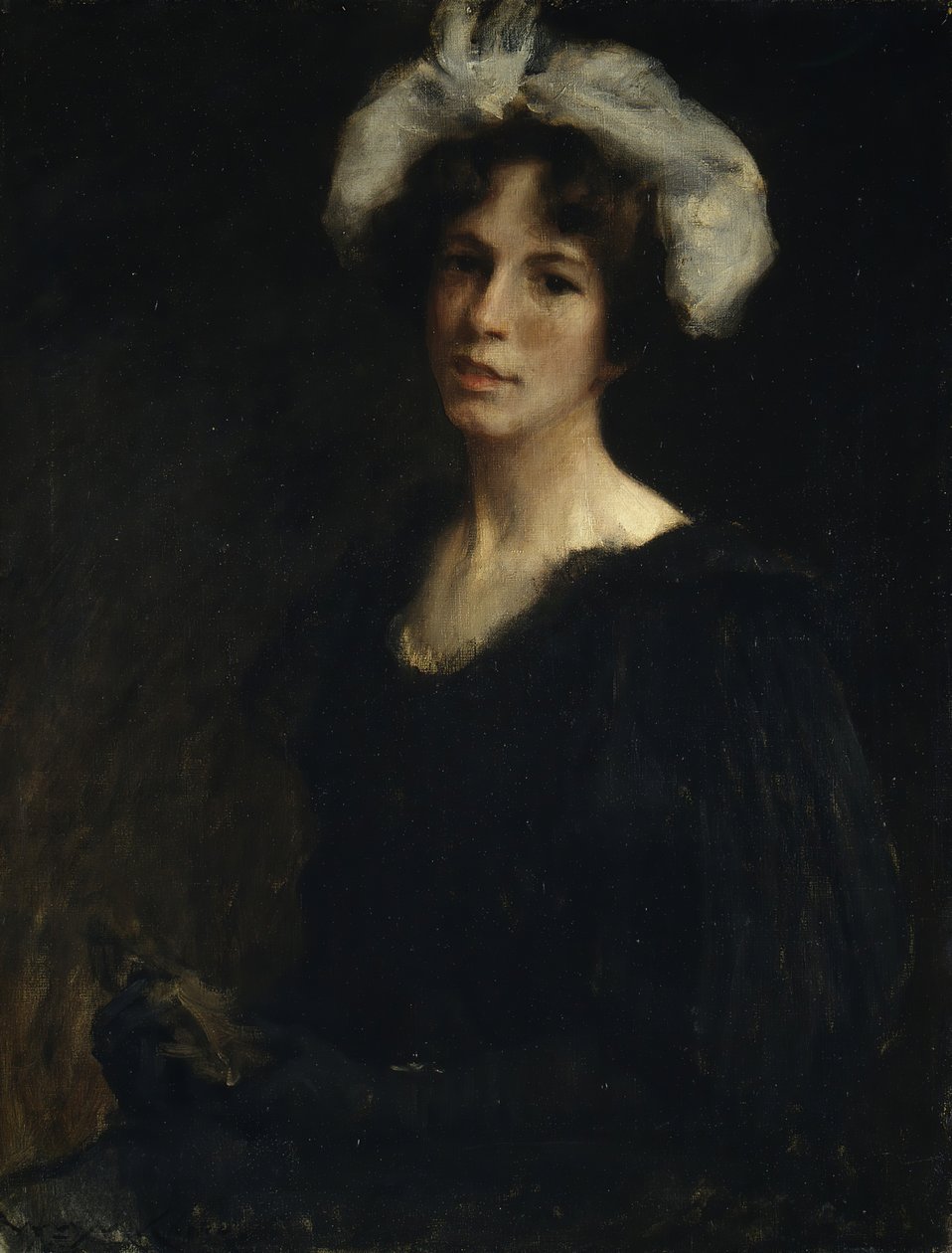 Bessie Potter, c. 1895. de William Merritt Chase