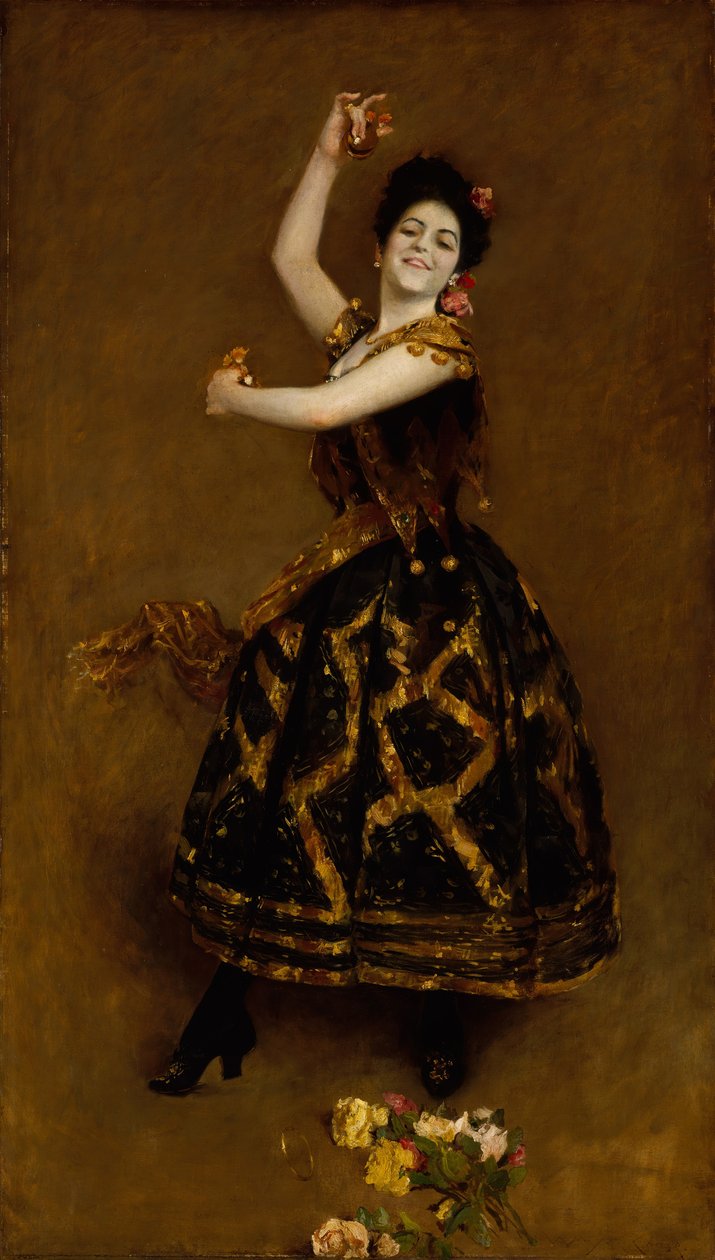 Carmencita, 1890. de William Merritt Chase