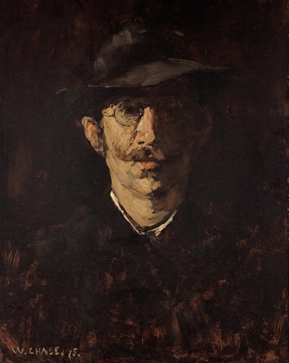 Alemão: Portrait Hugo von Habermann de William Merritt Chase