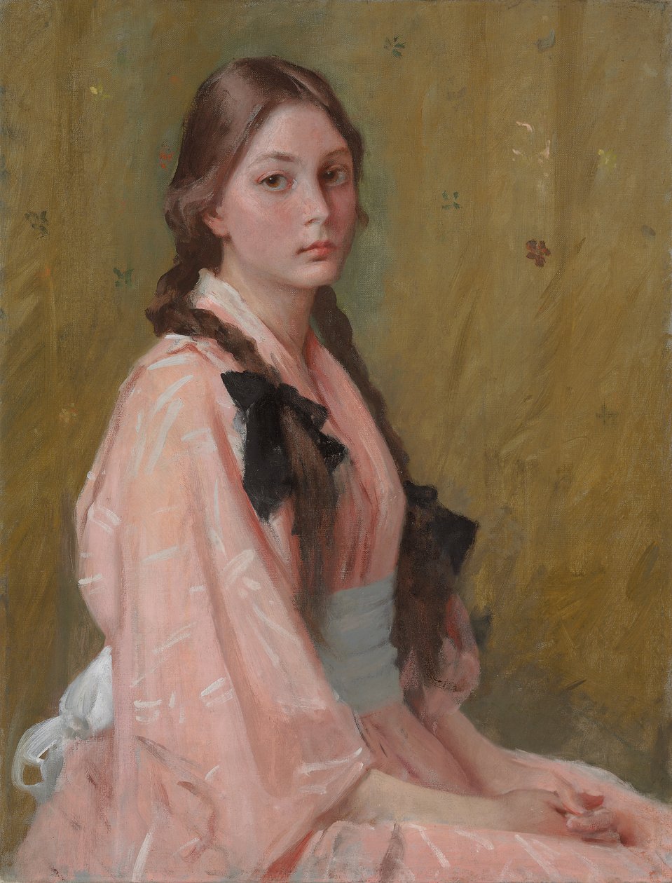 Mona, Filha da Sra. R. William Merritt Chase, c.1894 de William Merritt Chase
