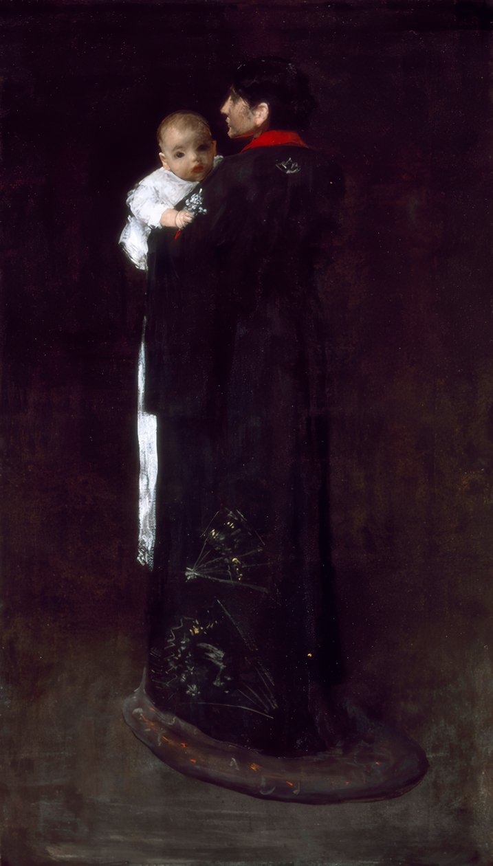 Mãe e Filho de William Merritt Chase
