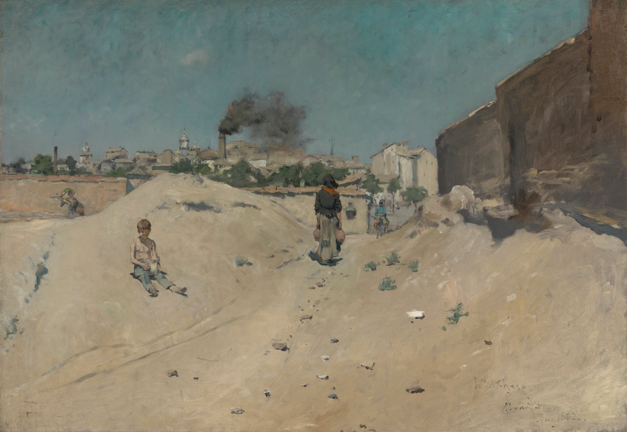 Arredores de Madri de William Merritt Chase