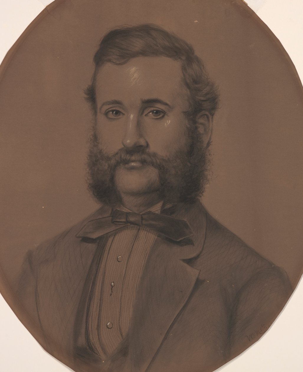 Retrato do Capitão Wallace Foster de William Merritt Chase