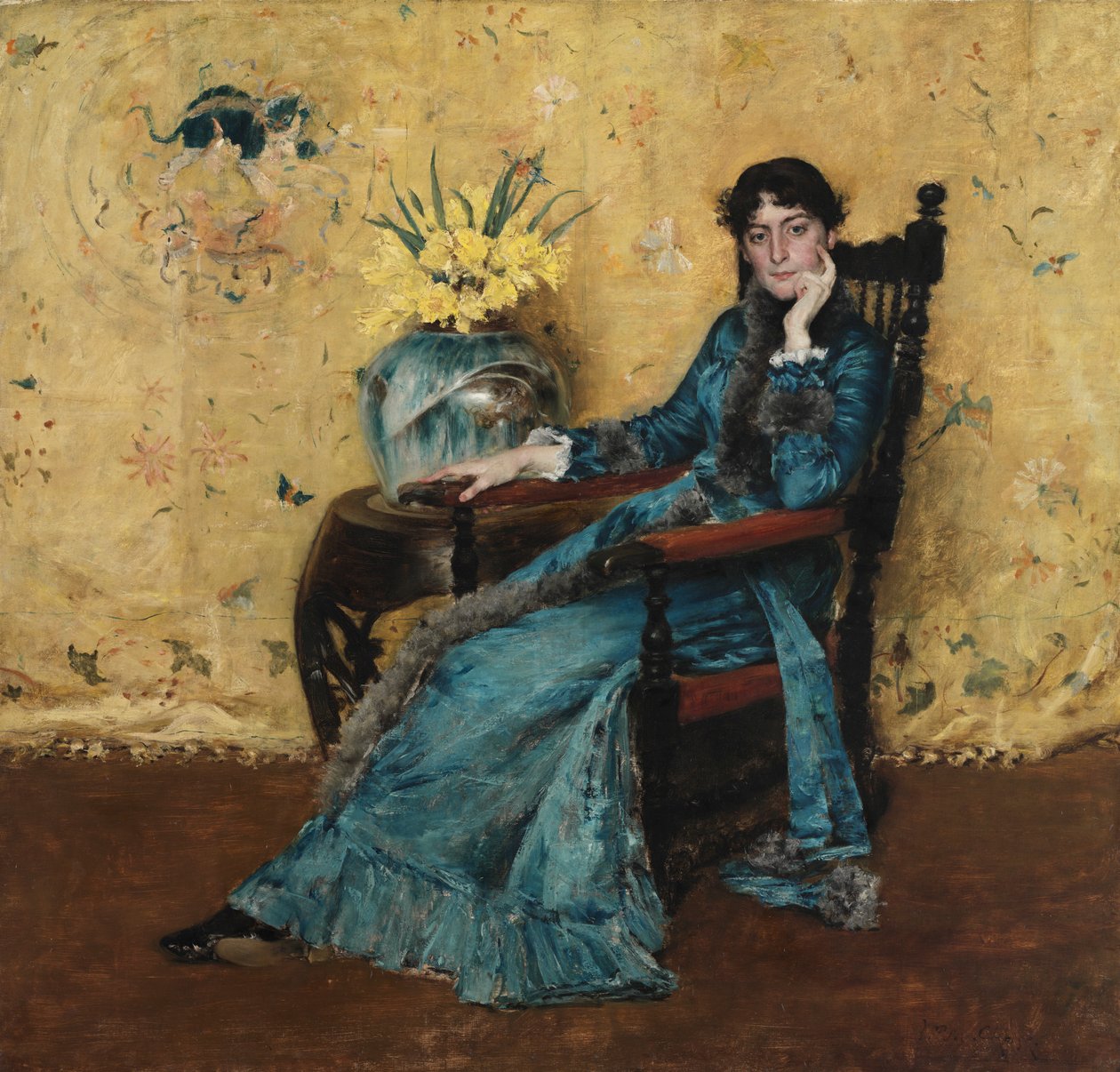 Retrato de Dora Wheeler de William Merritt Chase