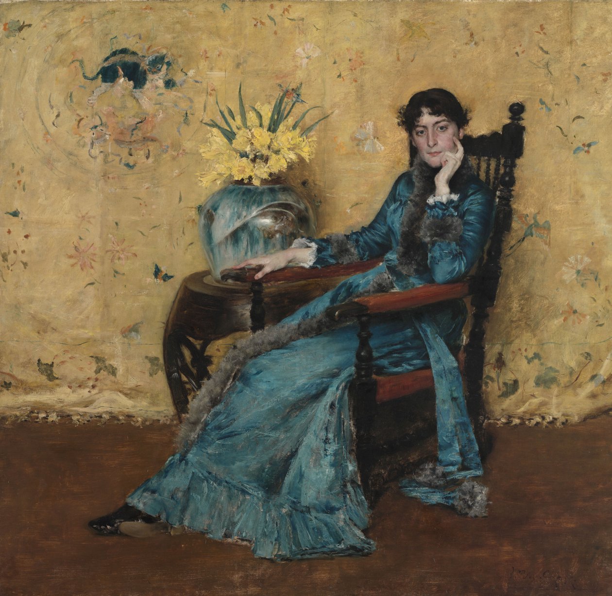 Retrato de Dora Wheeler, 1882-83 de William Merritt Chase
