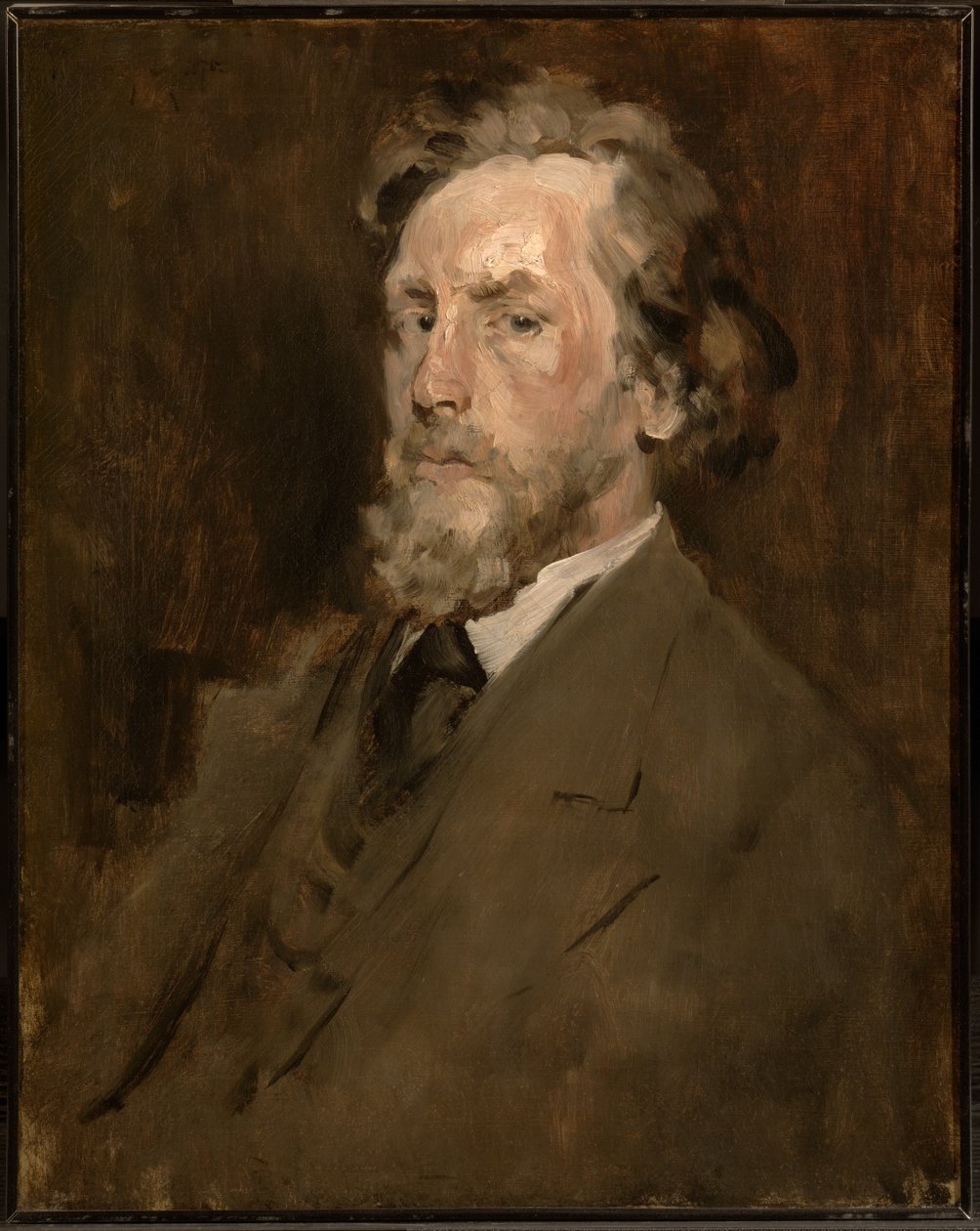 Retrato de um homem de William Merritt Chase