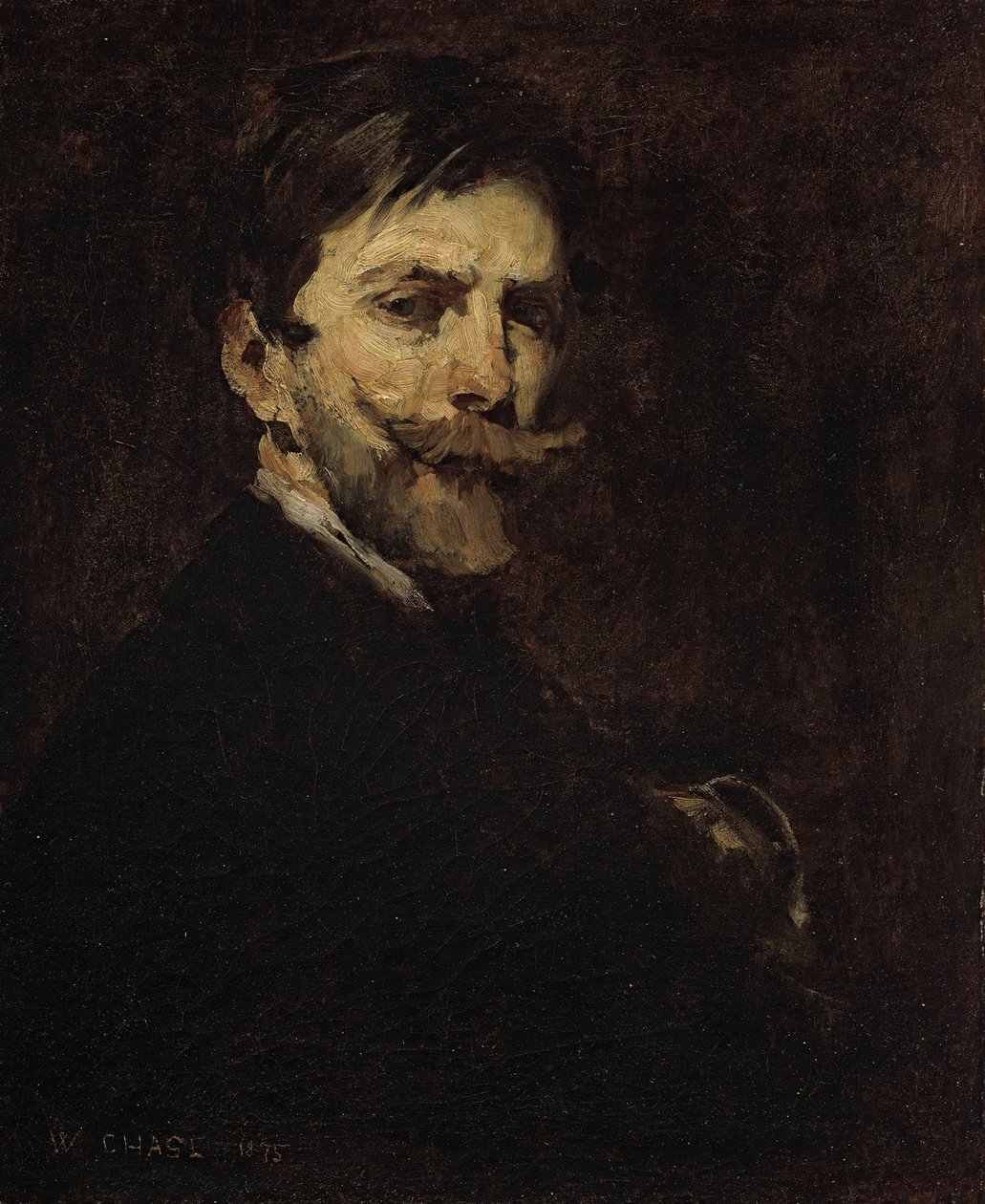 auto-retrato de William Merritt Chase