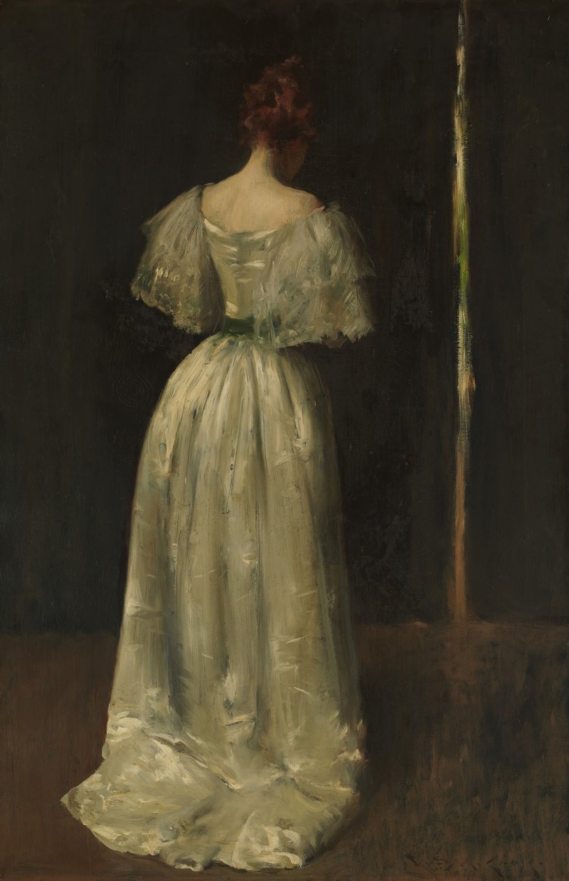 Senhora do século XVII, ca. 1895 de William Merritt Chase