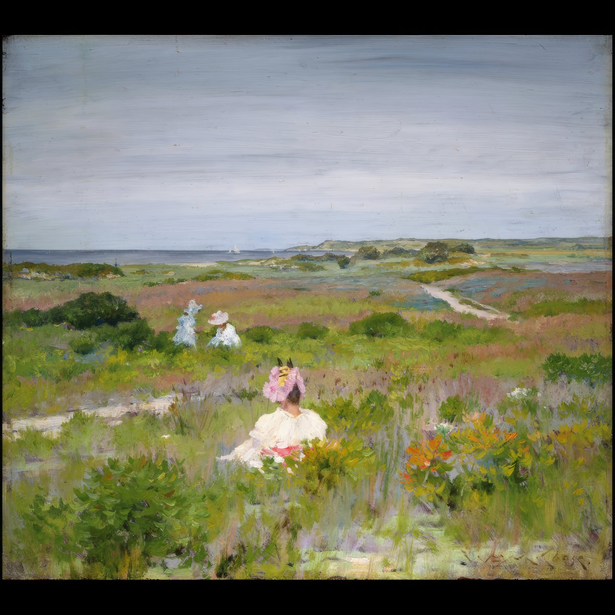 Shinnecock, Long Island de William Merritt Chase