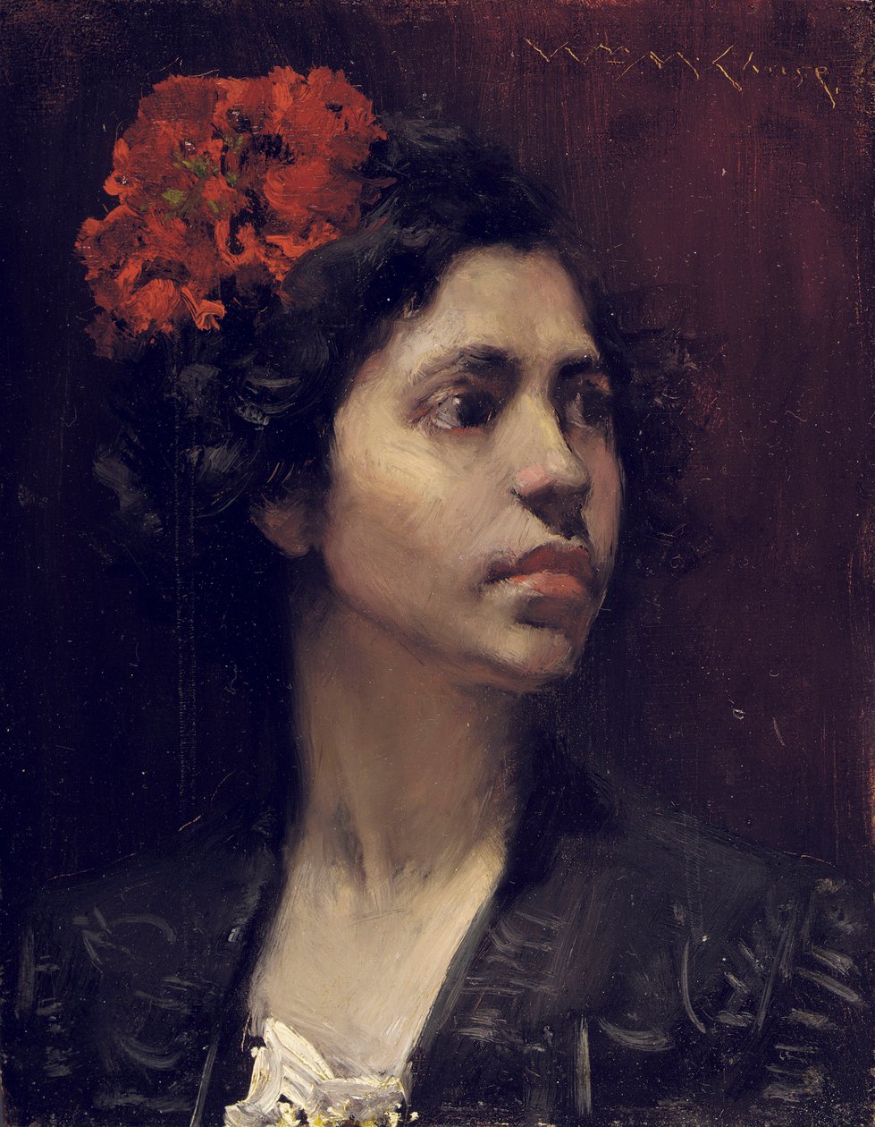 Menina espanhola de William Merritt Chase