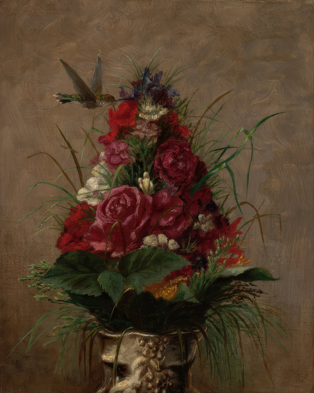 Natureza Morta com o Beija-flor de William Merritt Chase