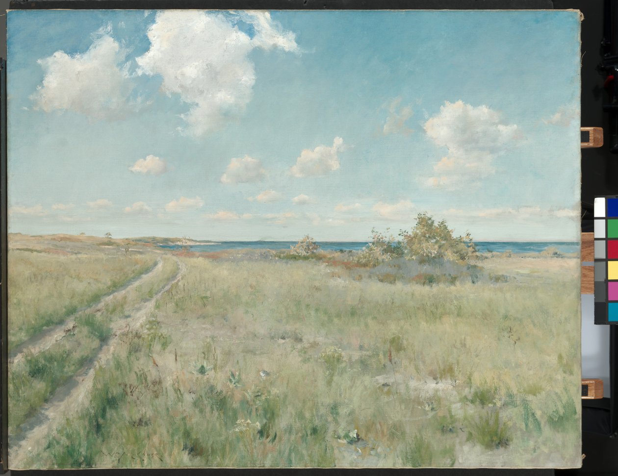 A antiga estrada para o mar, c.1893 de William Merritt Chase