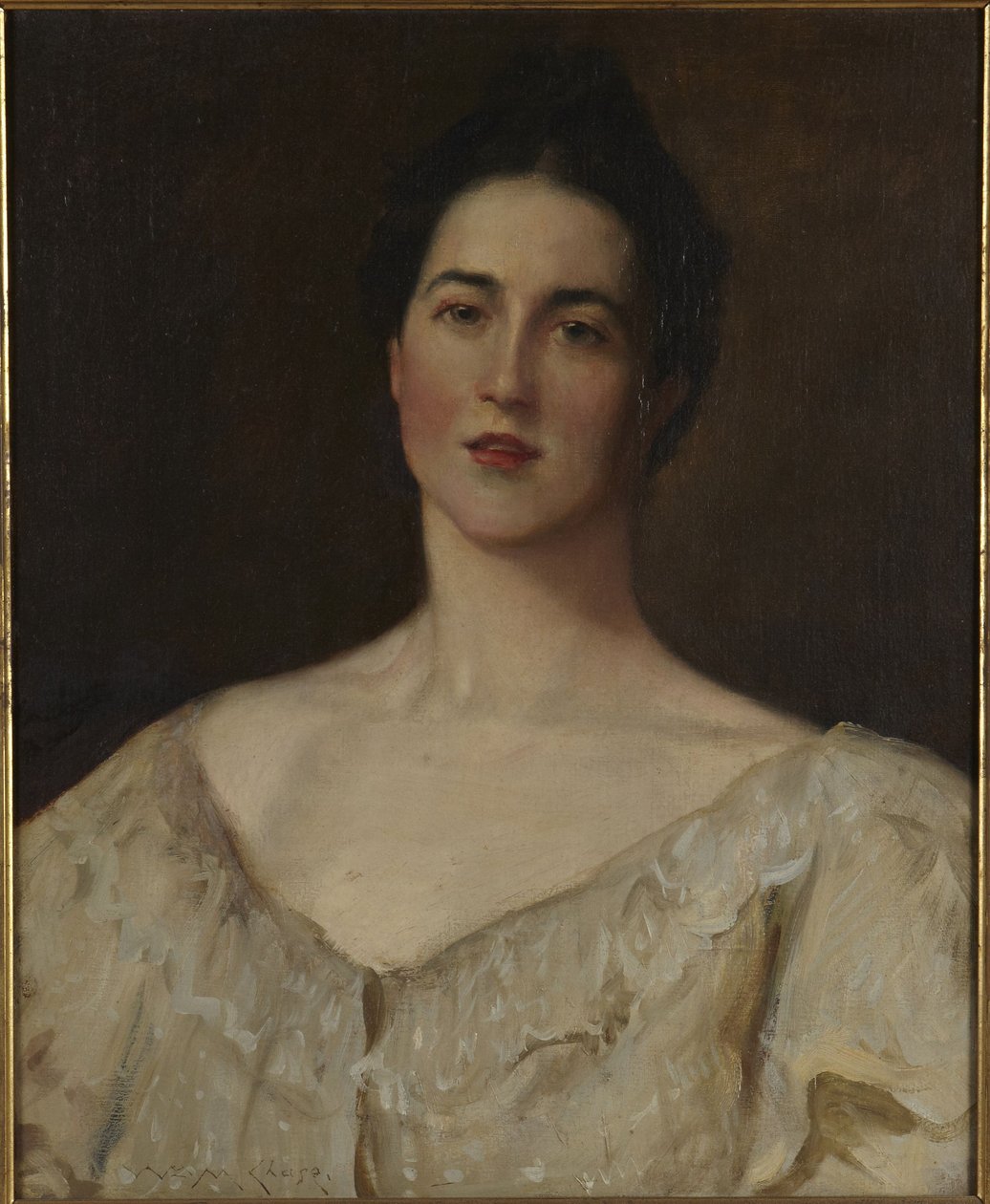 A modelo majestosa de William Merritt Chase