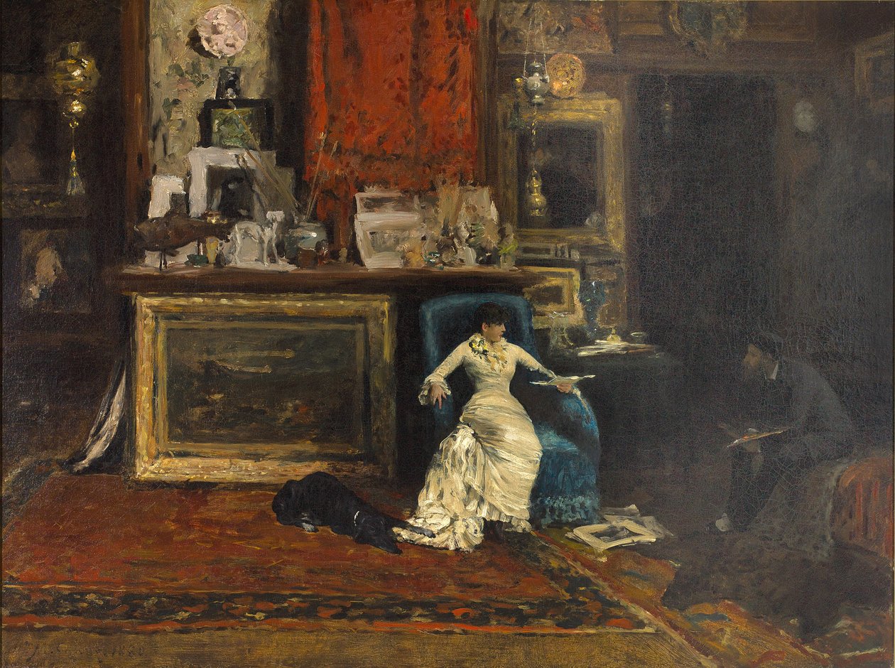O Estúdio da Rua Dez de William Merritt Chase