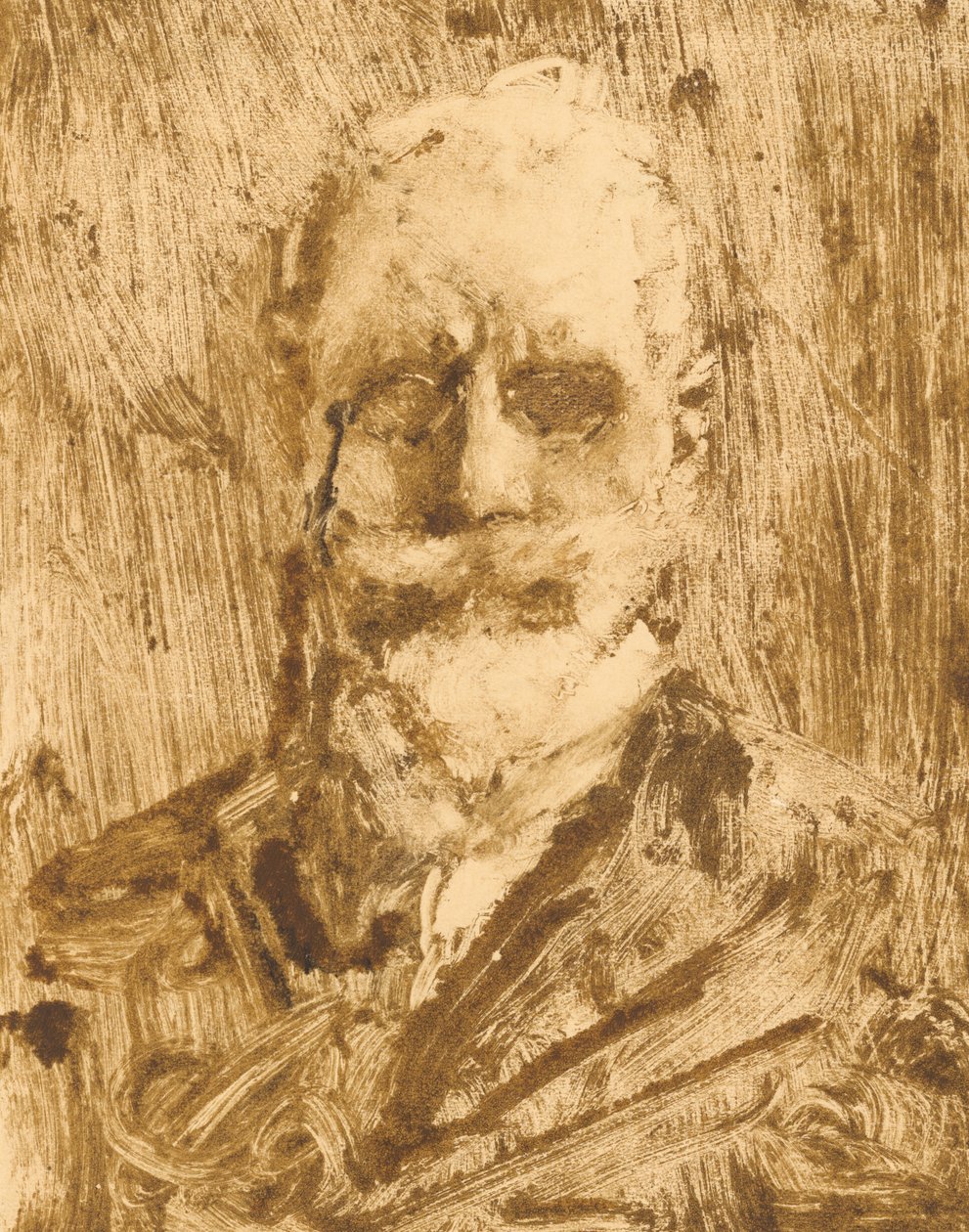 Autorretrato de William Merritt Chase de William Merritt Chase
