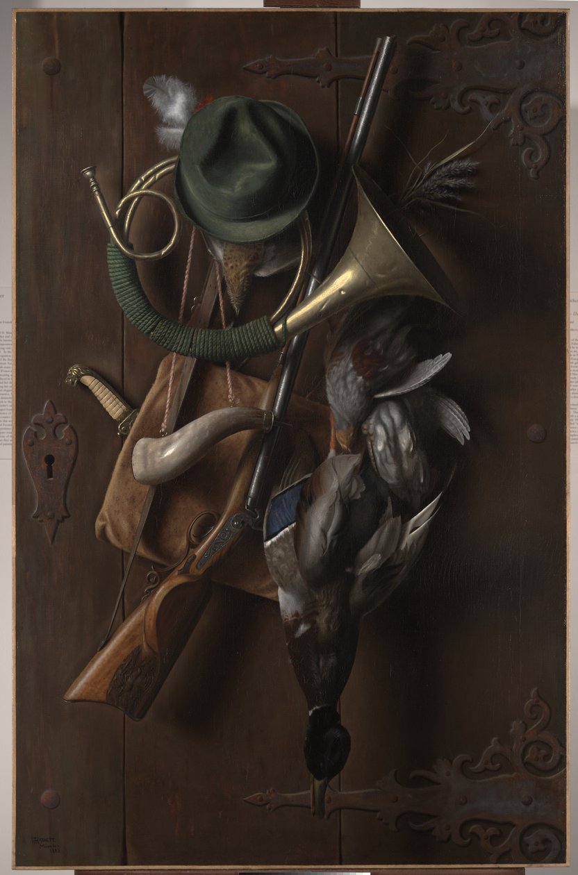 Depois da caça, 1883 de William Michael Harnett
