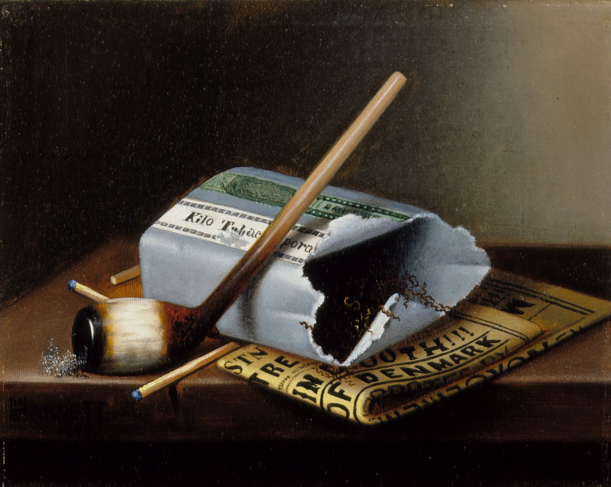 Ai, pobre Yorick de William Michael Harnett