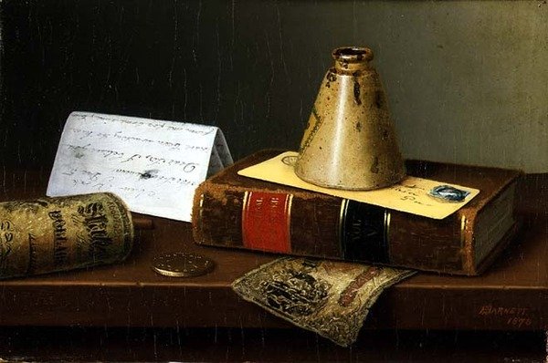 Bolsa de Valores Americana de William Michael Harnett