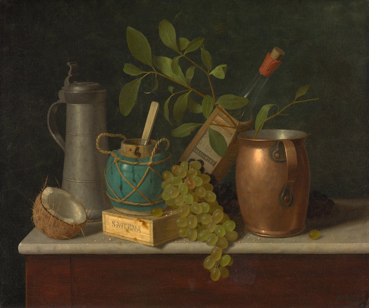Só Dessert, 1891. de William Michael Harnett