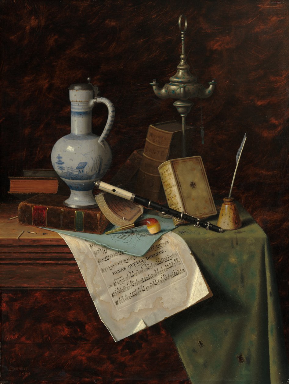 My Gems, 1888. de William Michael Harnett