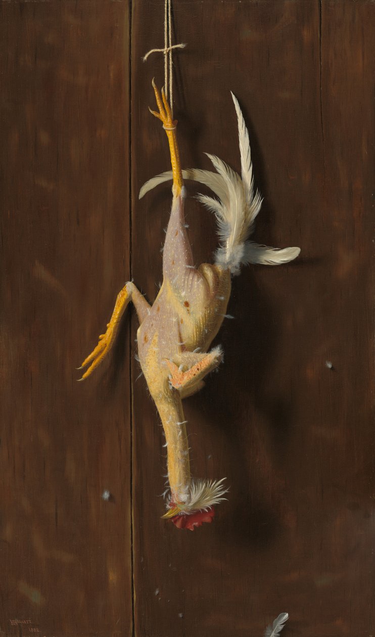 Plucked Clean, 1882. de William Michael Harnett