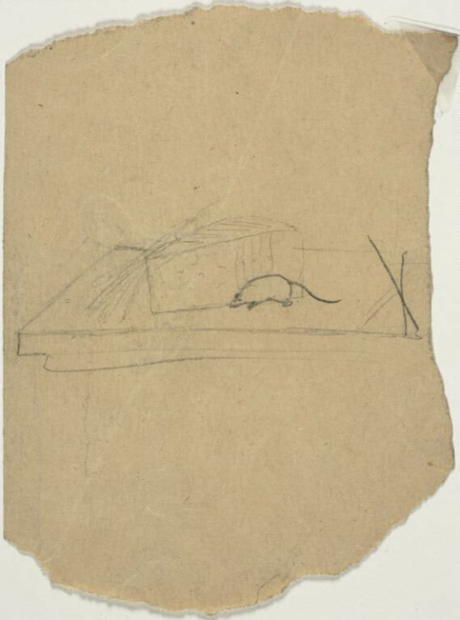 Ladrões na despensa de William Michael Harnett