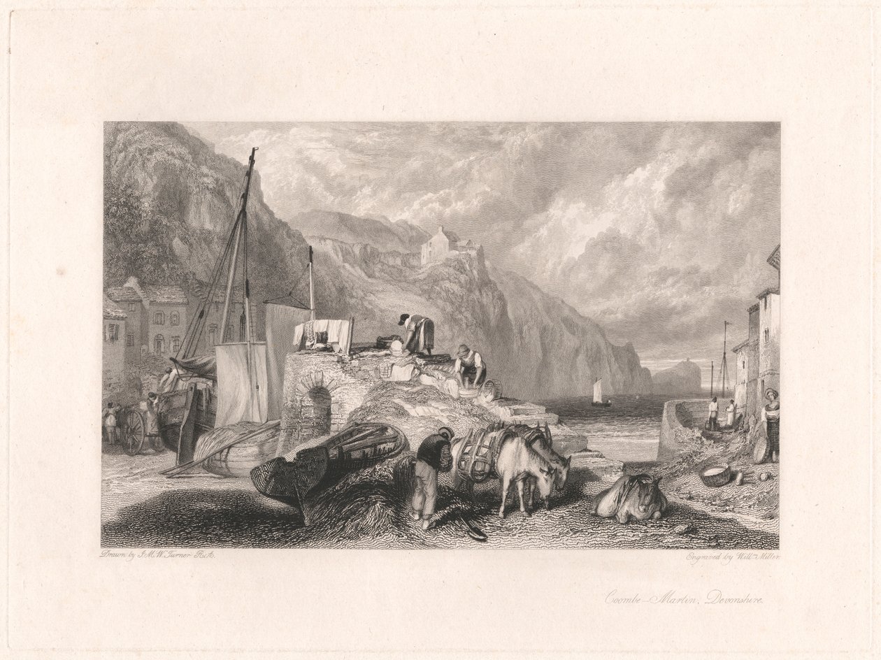 Coombe-Martin, Devonshire de William Miller