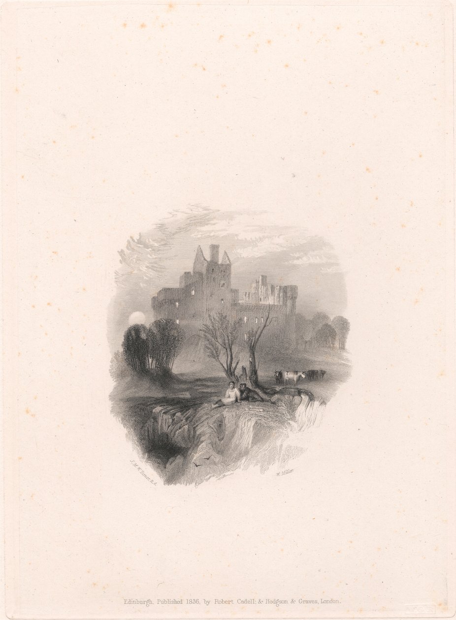Castelo de Craigmillar de William Miller