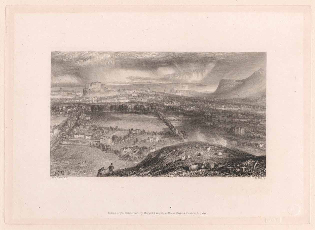 Edimburgo de Blackford de William Miller