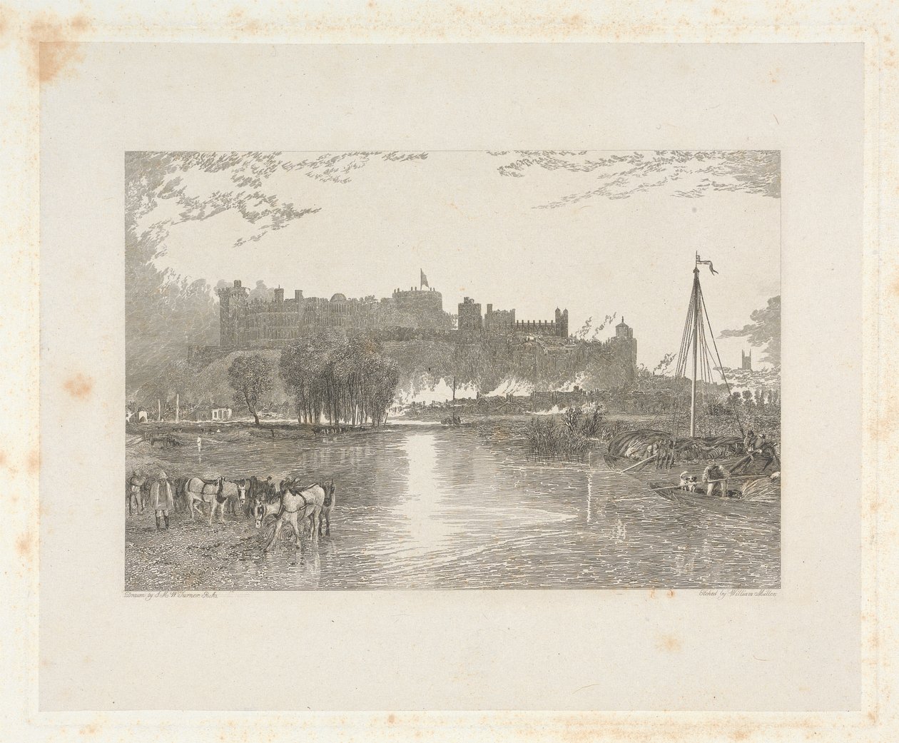 Castelo de Windsor, Berkshire de William Miller