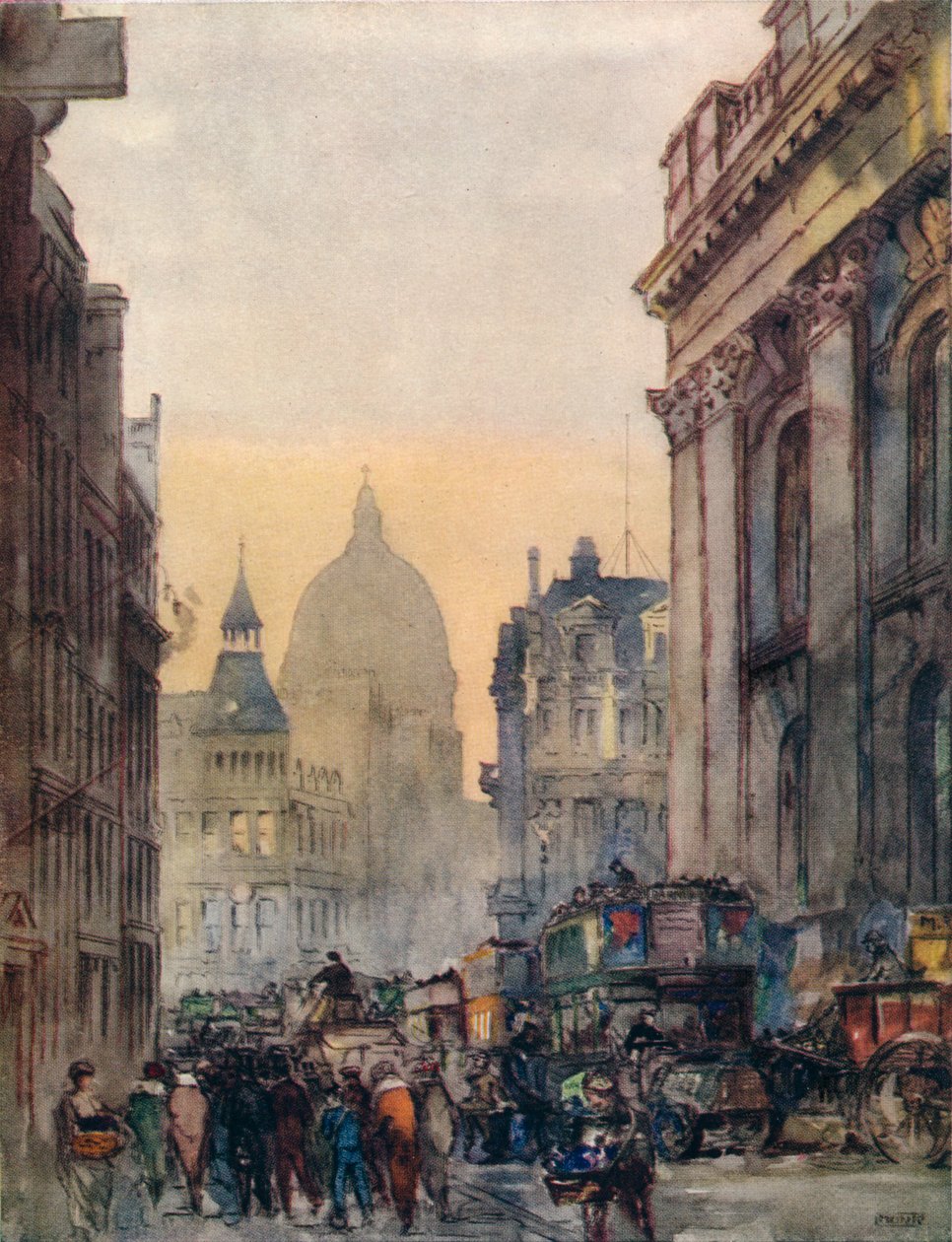 De Cornhill, c1906 de William Monk