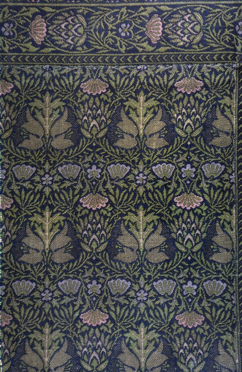 Alcachofra. Tapete, c. 1880. de William Morris