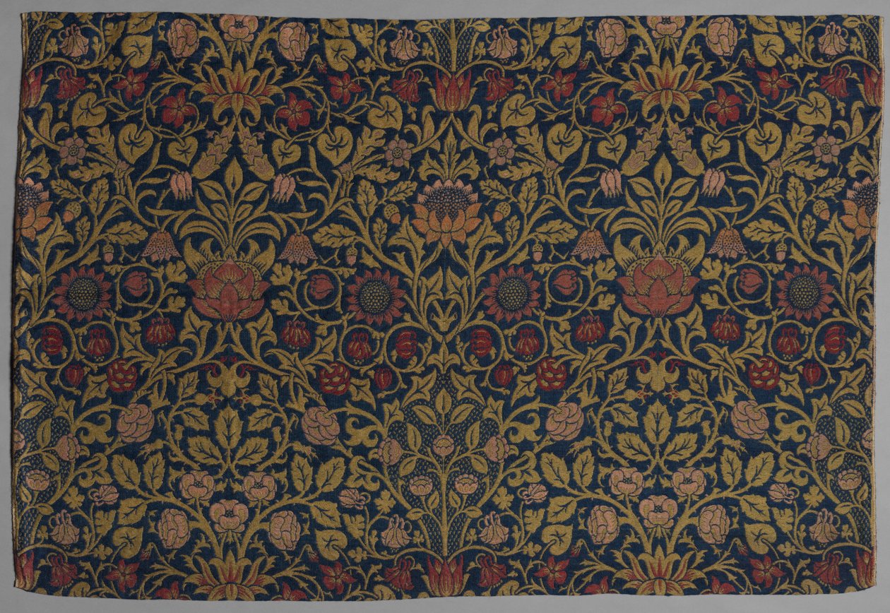 Violet e Columbine, 1883. de William Morris