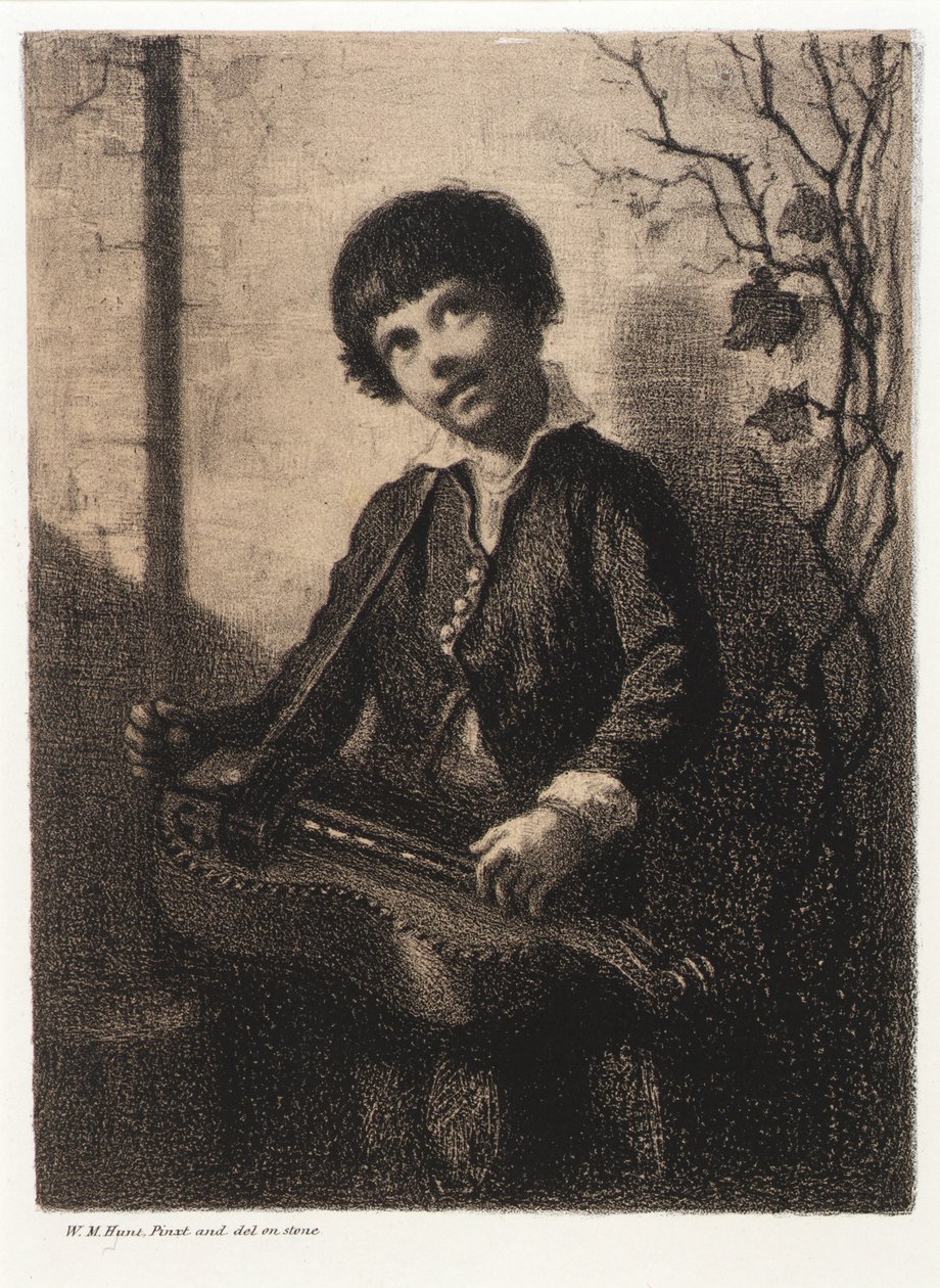 Rapaz da corda de ferro de William Morris Hunt