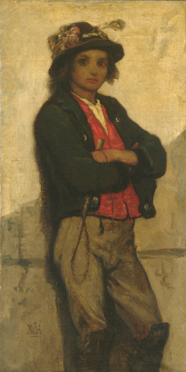 Rapaz italiano de William Morris Hunt
