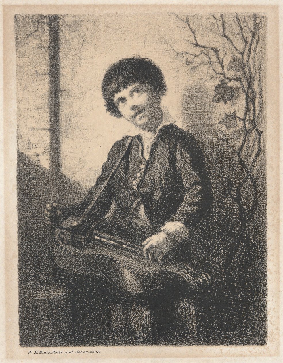 O Hurdy Gurdy Boy de William Morris Hunt
