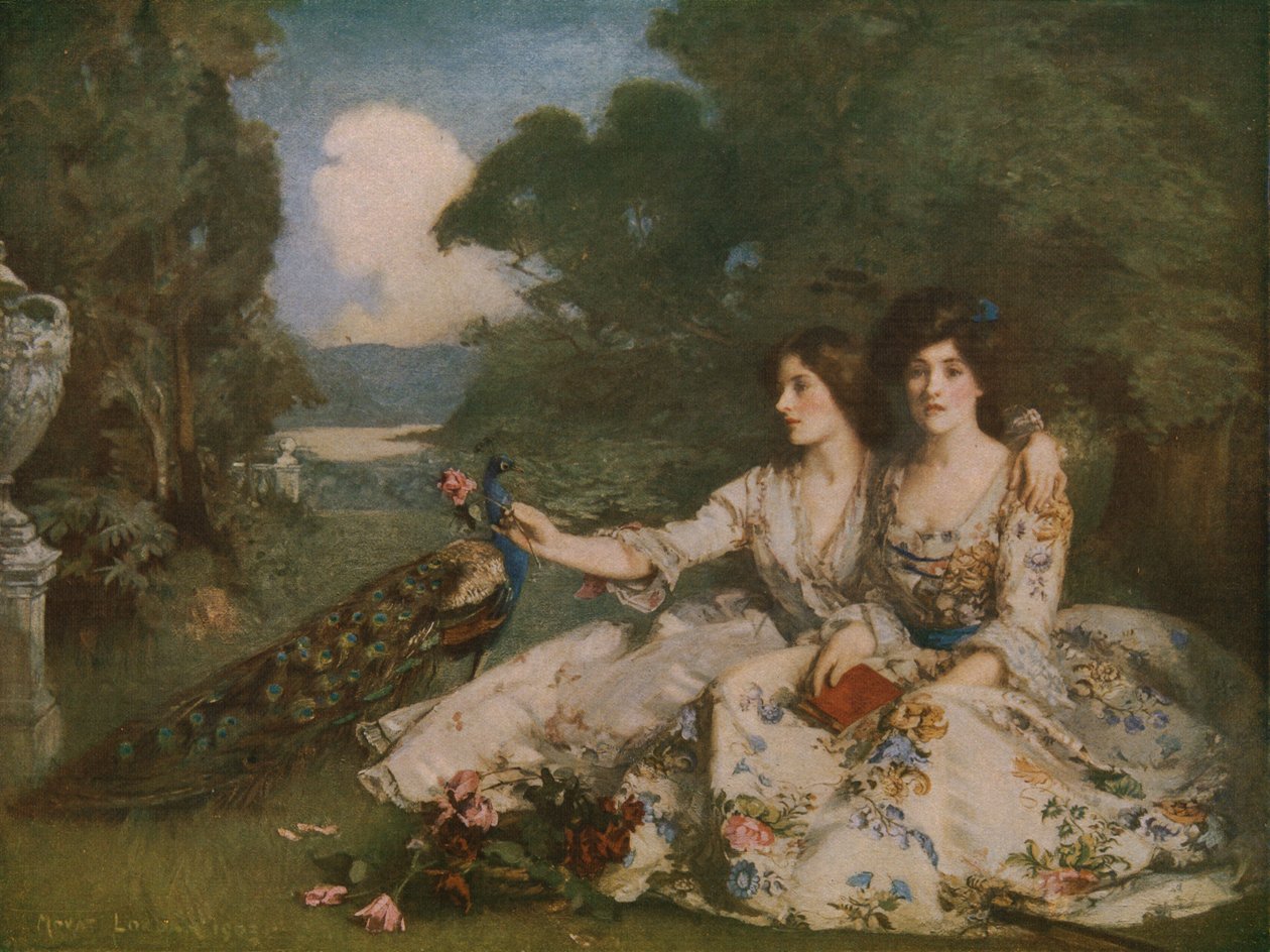 Infelizmente, essa primavera deve desaparecer com a Rosa, 1903, c1930. de William Mouat Loudan