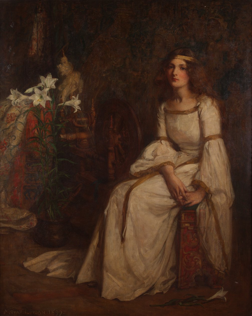 Elaine, 1899 de William Mouat Loudan