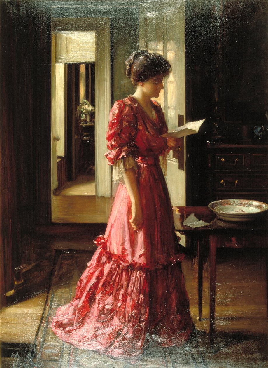 "A Carta", 1910 de William Mouat Loudan