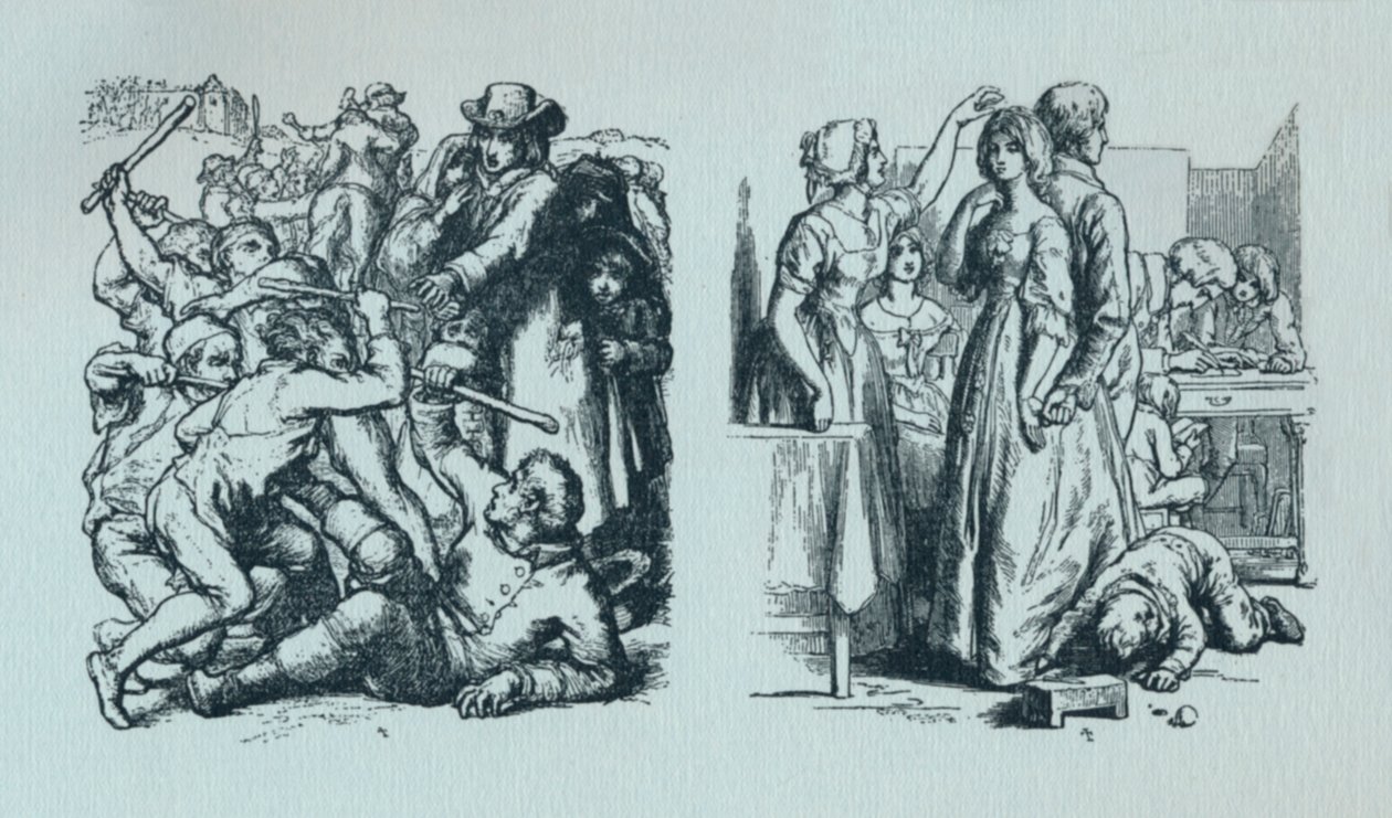 Ilustrações para o vigário de Wakefield Goldsmith., C1800-1860, 1923 de William Mulready