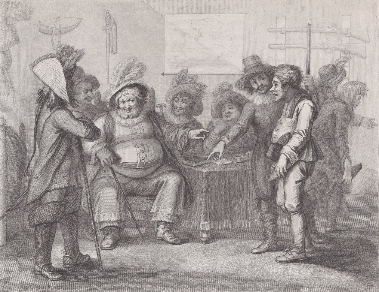 Falstaff at Justice Shallow