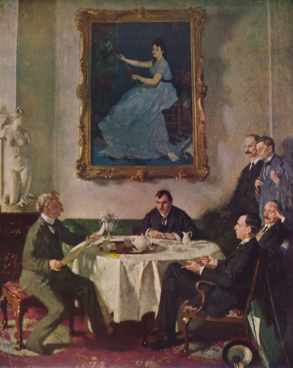 Homenagem a Manet, 1909 1935 de William Newenham Montague Orpen