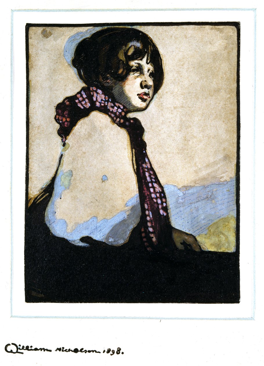Uma menina, metade do comprimento de William Nicholson