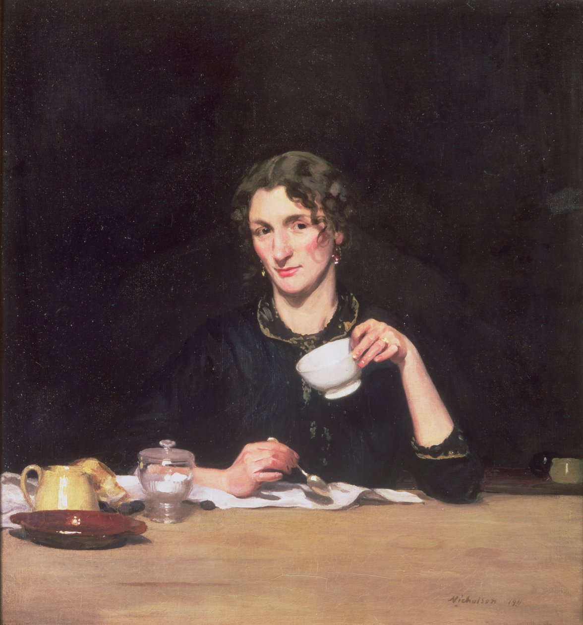 A Lady at Breakfast ou Le Dejeuner de Marie de William Nicholson