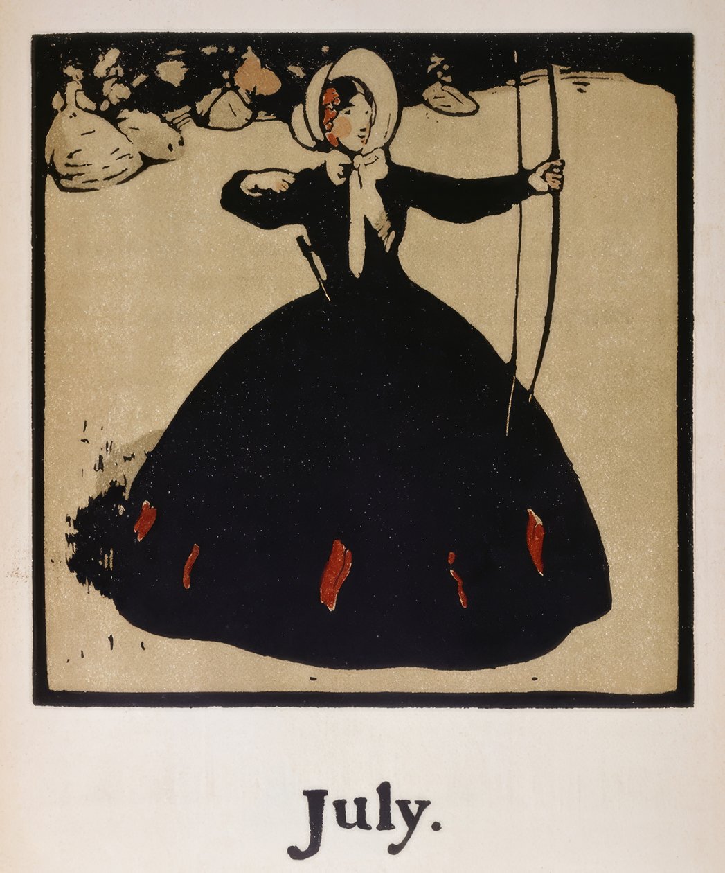 Tiro com Arco e Flecha de William Nicholson